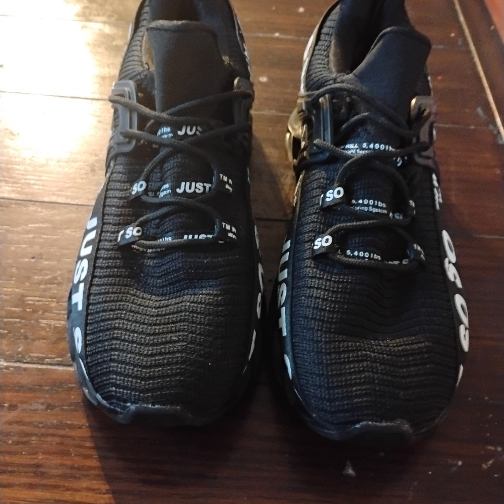 Men's Black 'Just So' Performance Sneakers - Picture 3 of 7
